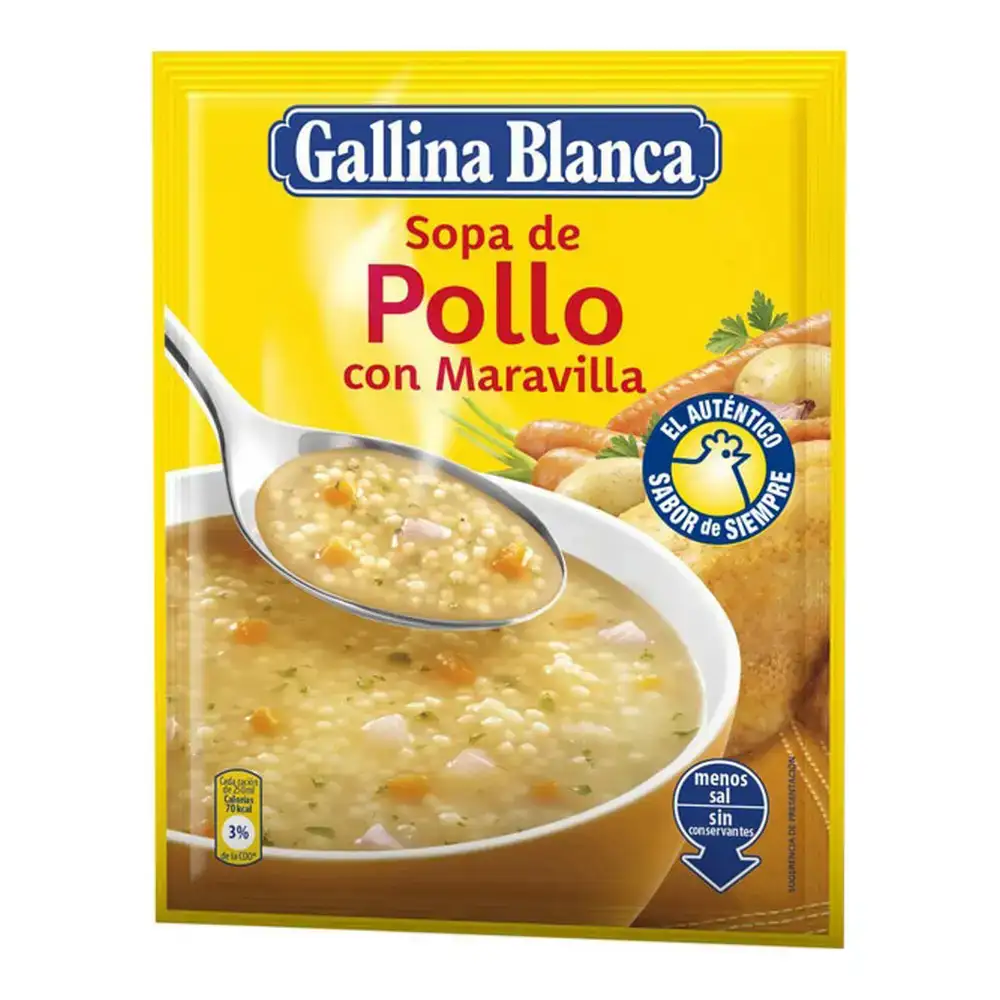 Soupe gallina blanca maravilla pollo 85 g_1372. DIAYTAR COTE D'IVOIRE - Où Chaque Détail Compte. Naviguez à travers notre gamme variée et choisissez des articles qui ajoutent une touche spéciale à votre quotidien, toujours avec qualité et style.