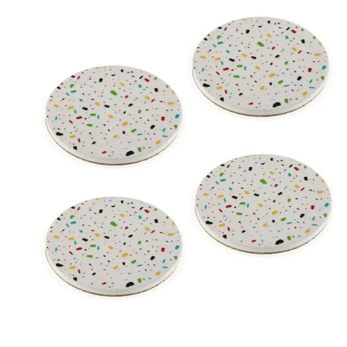 Sous verres versa 1 12 5 x 4 x 12 5 cm 4 pcs_3043. DIAYTAR COTE D'IVOIRE - Votre Univers Shopping Éclectique. Explorez nos offres variées et découvrez des articles qui embrassent la diversité et la polyvalence de vos besoins.