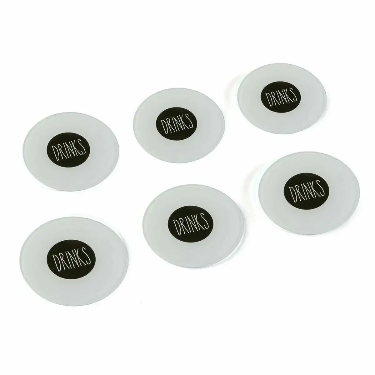 Sous verres versa drinks minimalist crystal 6 pie ces 11 x 11 x 4 cm 6 pcs_4680. DIAYTAR COTE D'IVOIRE - Là où Chaque Produit Évoque une Émotion. Parcourez notre catalogue et choisissez des articles qui vous touchent et qui enrichissent votre expérience.