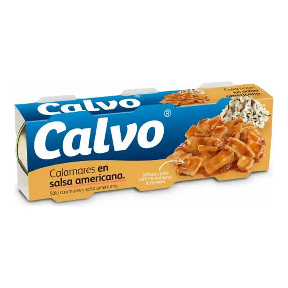 Squid calvo 3 x 80 g_5358. Bienvenue sur DIAYTAR COTE D'IVOIRE - Où Chaque Produit a son Histoire. Découvrez notre sélection unique et choisissez des articles qui racontent la richesse culturelle et artistique du Côte d'Ivoire.