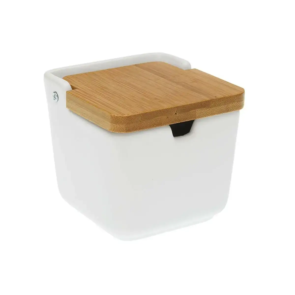 Sucrier bambou dolomite 9 2 x 9 2 x 9 cm_4711. DIAYTAR COTE D'IVOIRE - Votre Destination pour un Shopping Inégalé. Naviguez à travers notre sélection minutieuse pour trouver des produits qui répondent à tous vos besoins.