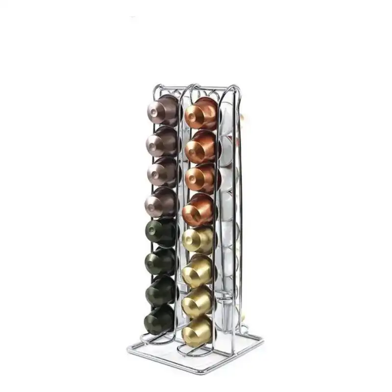 Support pour 32 capsules de cafe quttin_4816. DIAYTAR COTE D'IVOIRE - L'Art de Vivre le Shopping Éthique. Parcourez notre gamme et choisissez des produits qui reflètent notre engagement envers des pratiques durables.