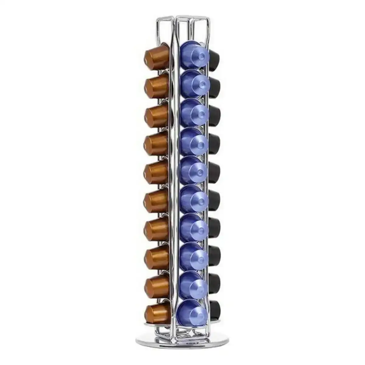 Support pour 40 capsules de cafe quttin rotatif 11 5 x 37 cm_3159. Bienvenue sur DIAYTAR COTE D'IVOIRE - Votre Fenêtre sur le Shopping Moderne. Parcourez notre boutique en ligne et découvrez des produits qui incarnent l'évolution du style et de la qualité.