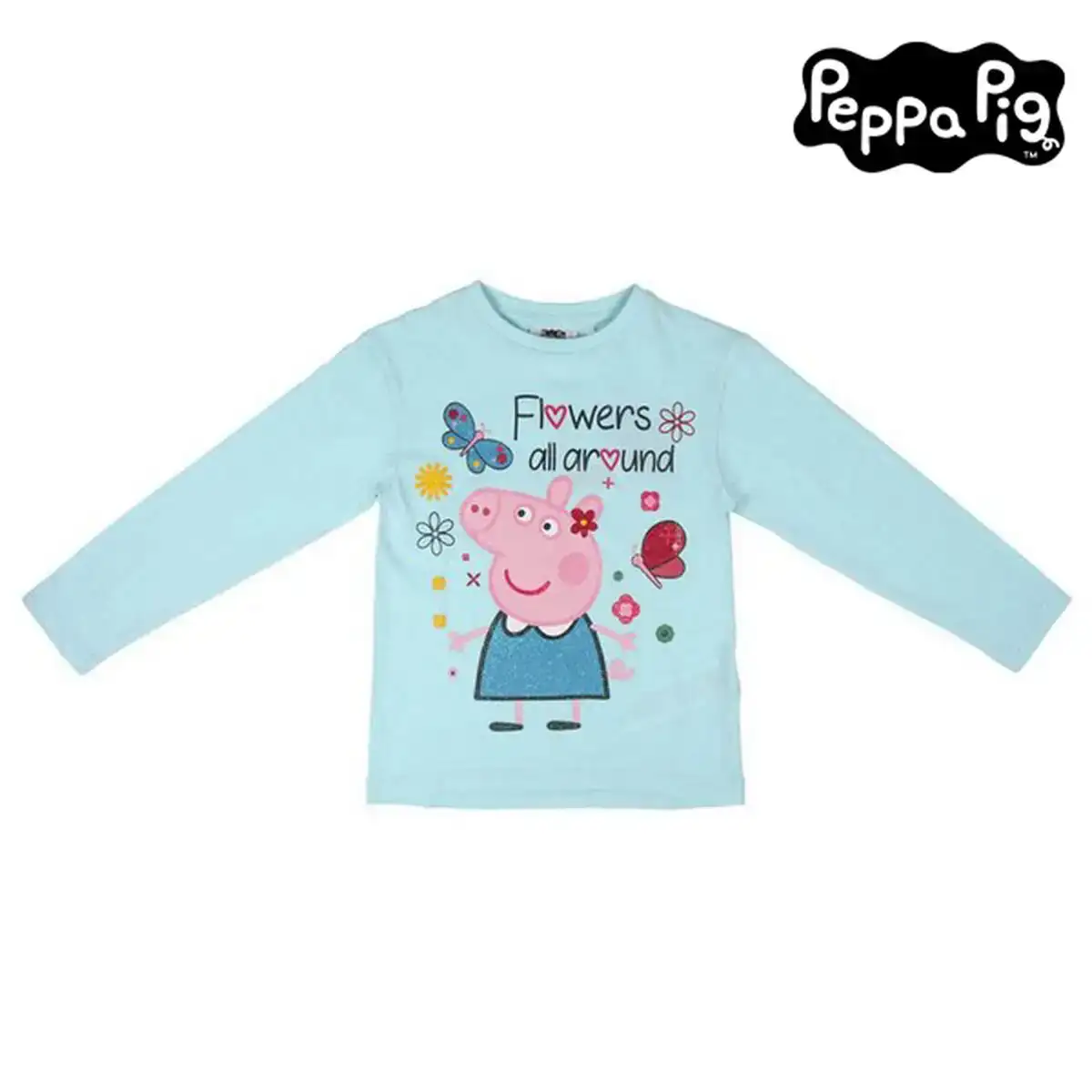 T shirt a manches longues pour enfants peppa pig_8130. Bienvenue sur DIAYTAR COTE D'IVOIRE - Là où Chaque Objet a une Âme. Plongez dans notre catalogue et trouvez des articles qui portent l'essence de l'artisanat et de la passion.