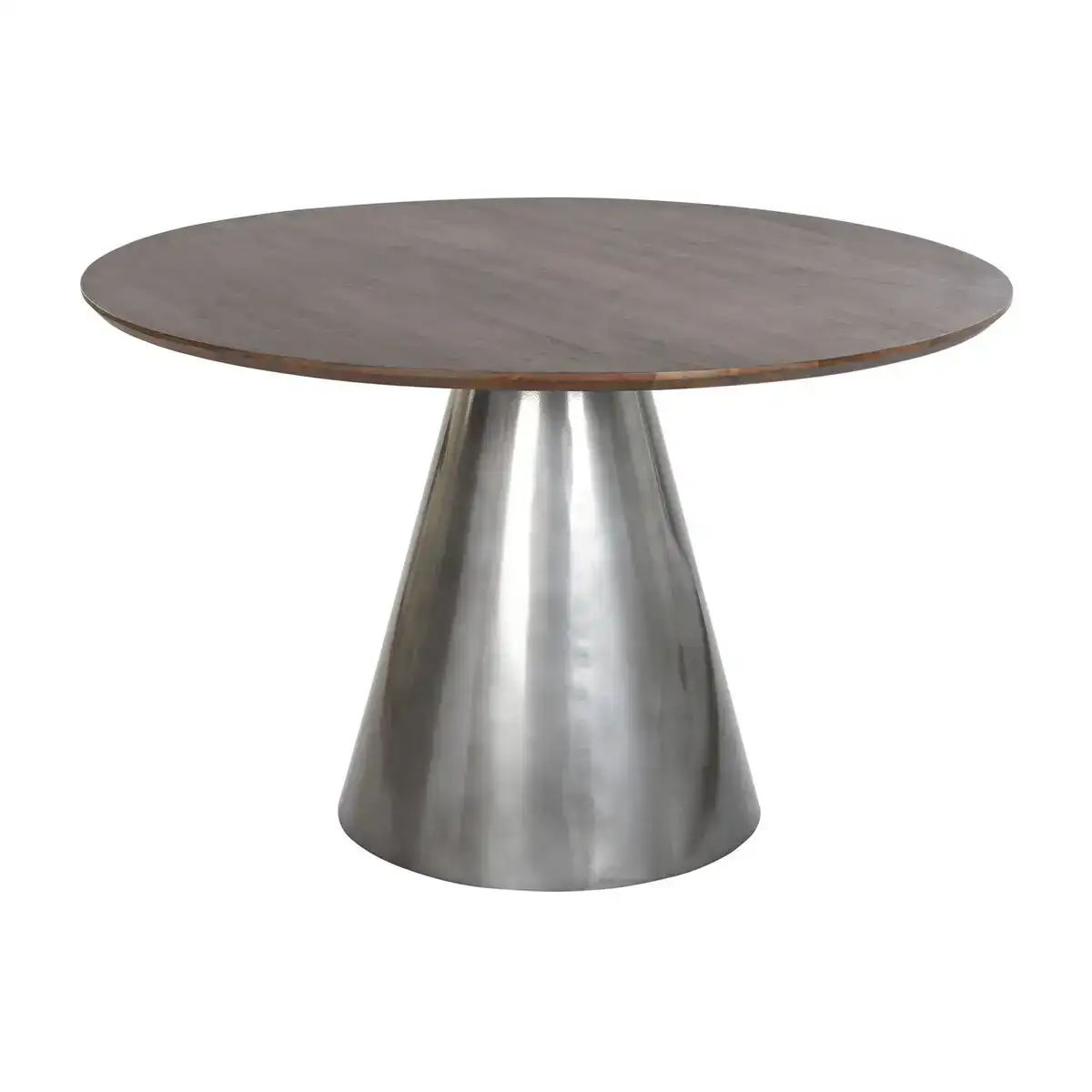 Table a manger dkd home decor acier aluminium bois de manguier 120 x 120 x 76 cm_5450. DIAYTAR COTE D'IVOIRE - Votre Passage vers l'Éclat et la Beauté. Explorez notre boutique en ligne et trouvez des produits qui subliment votre apparence et votre espace.
