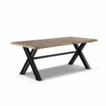 Table a manger dkd home decor bois me tal 200 x 100 x 78 cm_6480. Bienvenue chez DIAYTAR COTE D'IVOIRE - Votre Plateforme Shopping pour Tous. Découvrez un large éventail de produits qui célèbrent la diversité et la beauté du Côte d'Ivoire.