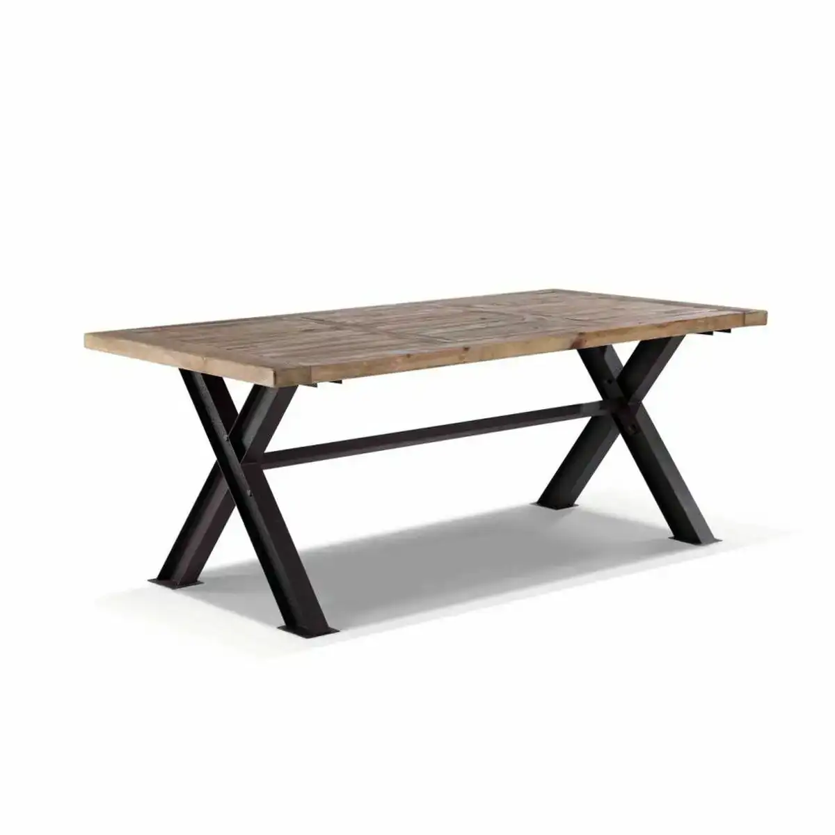Table a manger dkd home decor bois me tal 200 x 100 x 78 cm_6480. Bienvenue chez DIAYTAR COTE D'IVOIRE - Votre Plateforme Shopping pour Tous. Découvrez un large éventail de produits qui célèbrent la diversité et la beauté du Côte d'Ivoire.