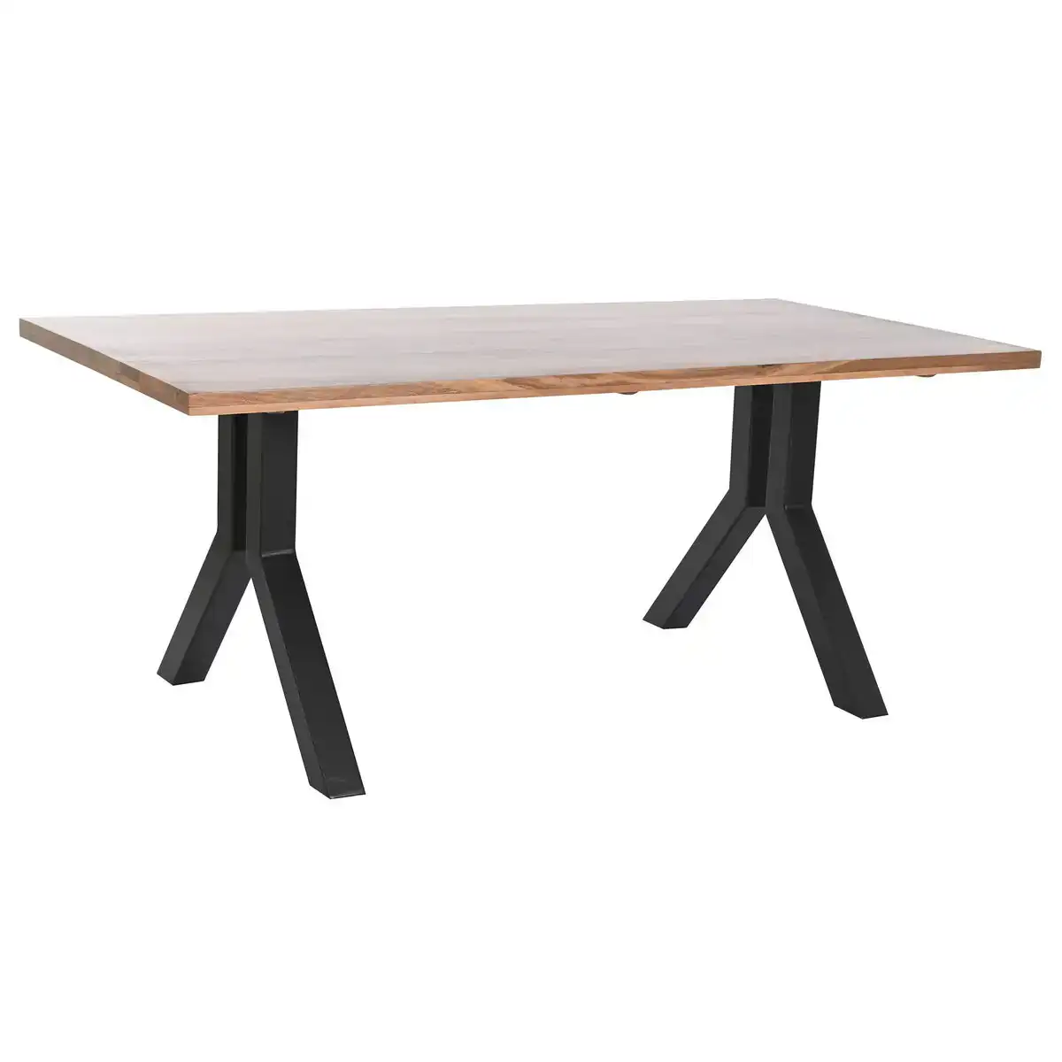 Table a manger dkd home decor me tal noir naturel 180 x 90 x 75 cm_3149. DIAYTAR COTE D'IVOIRE - Votre Pass vers la Découverte. Explorez notre boutique en ligne et plongez dans un voyage à travers des produits authentiques et contemporains, tous réunis sous un même toit.