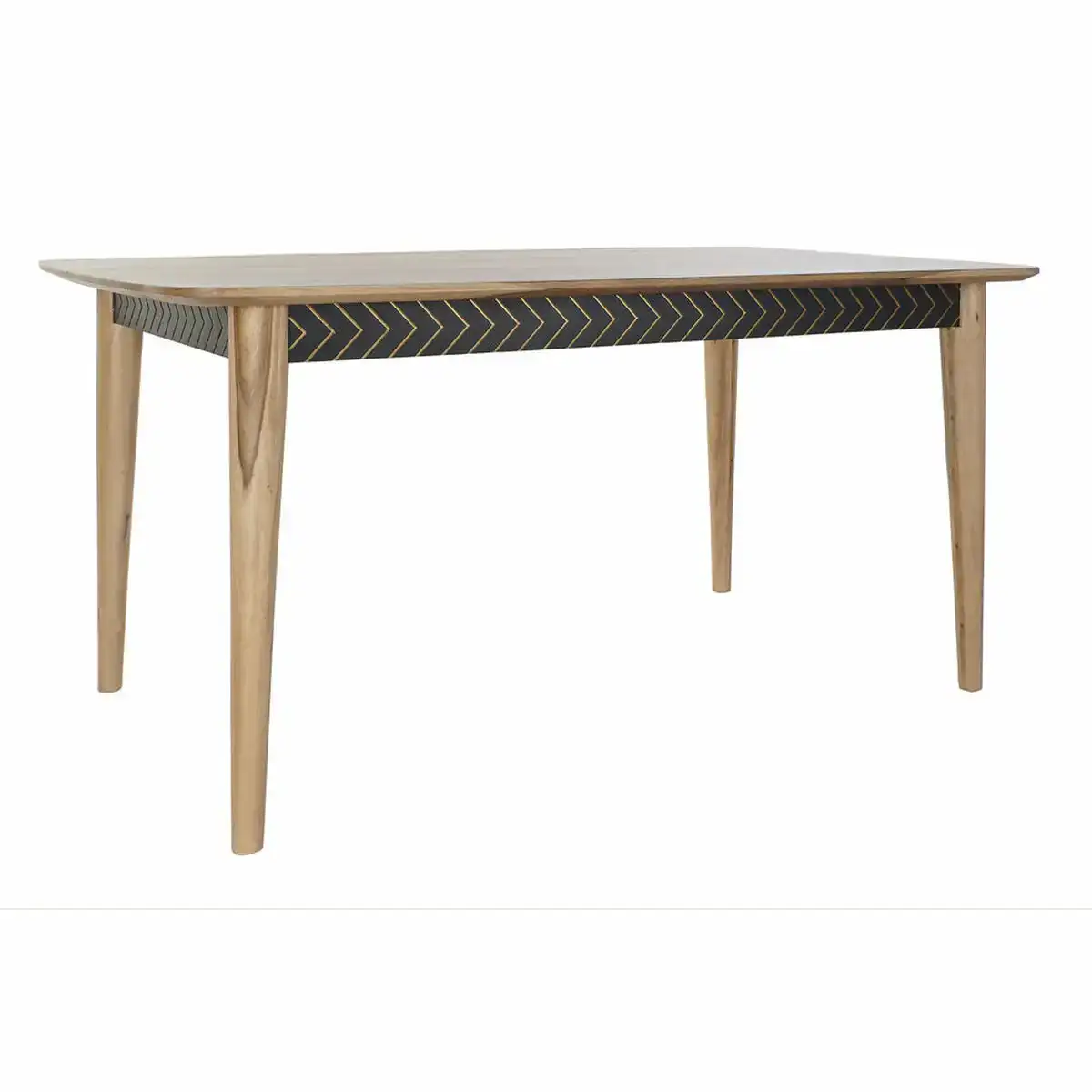 Table a manger dkd home decor noir naturel 160 x 90 x 76 cm_3067. Bienvenue sur DIAYTAR COTE D'IVOIRE - Votre Destination Shopping à la Côte d'Ivoireaise. Explorez notre boutique en ligne et découvrez une gamme variée de produits qui capturent l'esprit du Côte d'Ivoire.