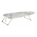 Table à repasser Abstract Beige Blue Metal (30,5 x 14 x 74 cm)