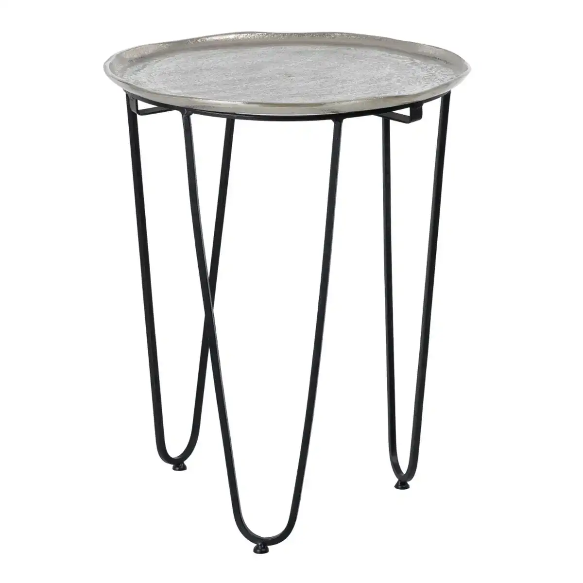 Table d appoint aluminium fer 40 x 40 x 51 cm_5576. DIAYTAR COTE D'IVOIRE - Votre Destination pour un Shopping Réfléchi. Découvrez notre gamme variée et choisissez des produits qui correspondent à vos valeurs et à votre style de vie.