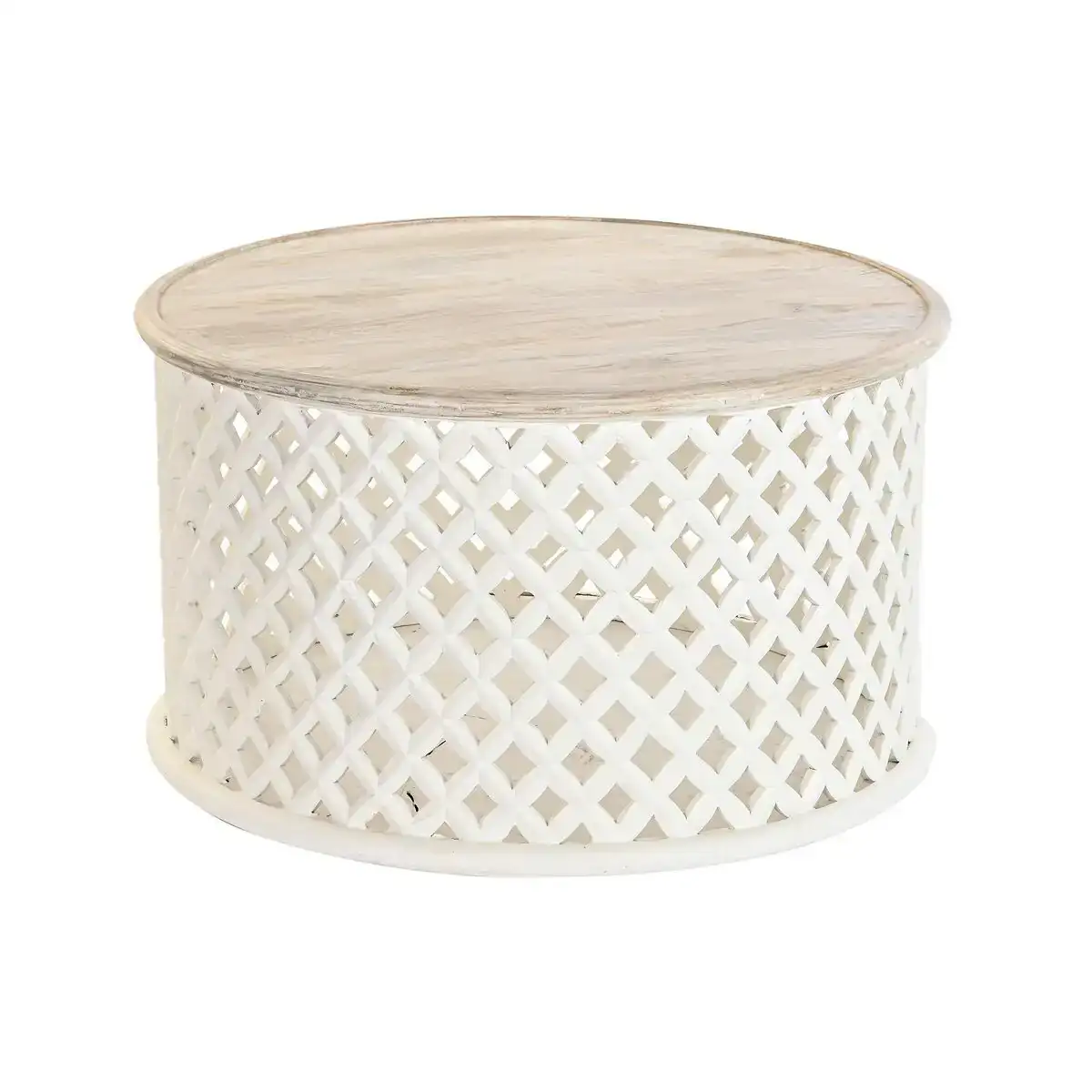 Table d appoint dkd home decor aluminium bois de manguier 81 x 81 x 45 cm_2199. DIAYTAR COTE D'IVOIRE - Votre Source de Trésors Culturels. Naviguez à travers notre catalogue et trouvez des articles qui mettent en avant la richesse de la culture sénégalaise.