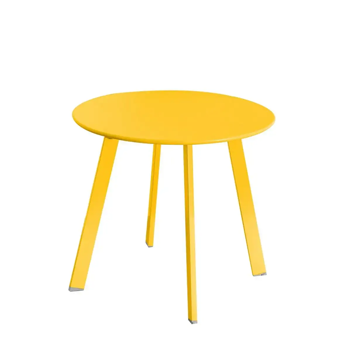 Table d appoint marzia 50 x 50 x 44 cm acier moutarde_3326. DIAYTAR COTE D'IVOIRE - Où Choisir est un Plaisir. Explorez notre boutique en ligne et choisissez parmi des produits de qualité qui satisferont vos besoins et vos goûts.
