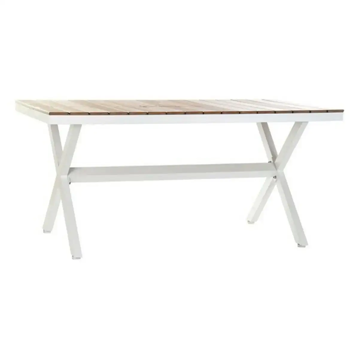 Table dkd home decor aluminium mdf bois 160 x 90 x 75 cm_4612. Entrez dans l'Univers de DIAYTAR COTE D'IVOIRE - Où Chaque Produit a son Histoire. Explorez notre catalogue et découvrez des trésors qui racontent la riche culture du Côte d'Ivoire.