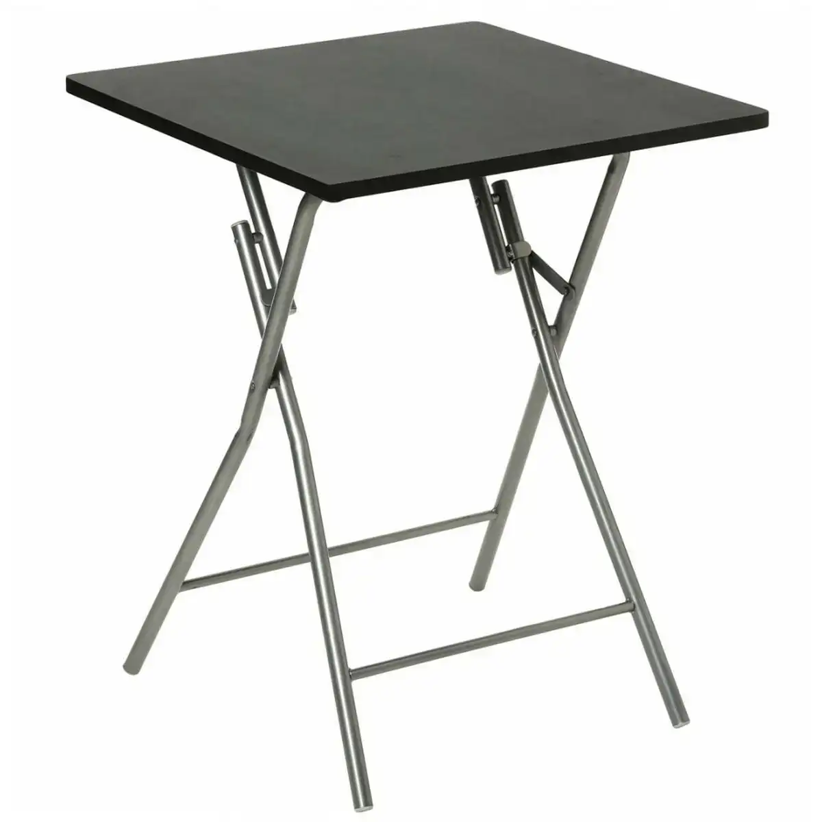 Table pliante hespe ride acier noir gris 60 x 60 x 75 cm_7695. Plongez dans l'Univers de DIAYTAR COTE D'IVOIRE - Où la Qualité et la Diversité se rencontrent. Parcourez nos rayons virtuels pour trouver des produits répondant à tous les besoins, du confort de votre foyer.