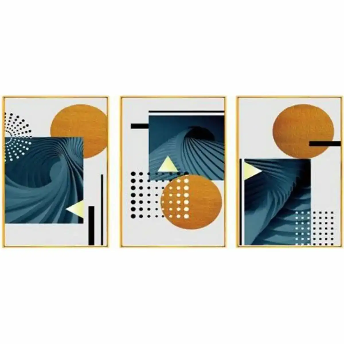 Tableau dkd home decor abstrait 60 x 3 x 80 cm moderne 3 pie ces_4166. Bienvenue sur DIAYTAR COTE D'IVOIRE - Où Choisir est un Voyage Passionnant. Plongez dans notre catalogue et trouvez des produits qui révèlent la diversité et la beauté du Côte d'Ivoire.