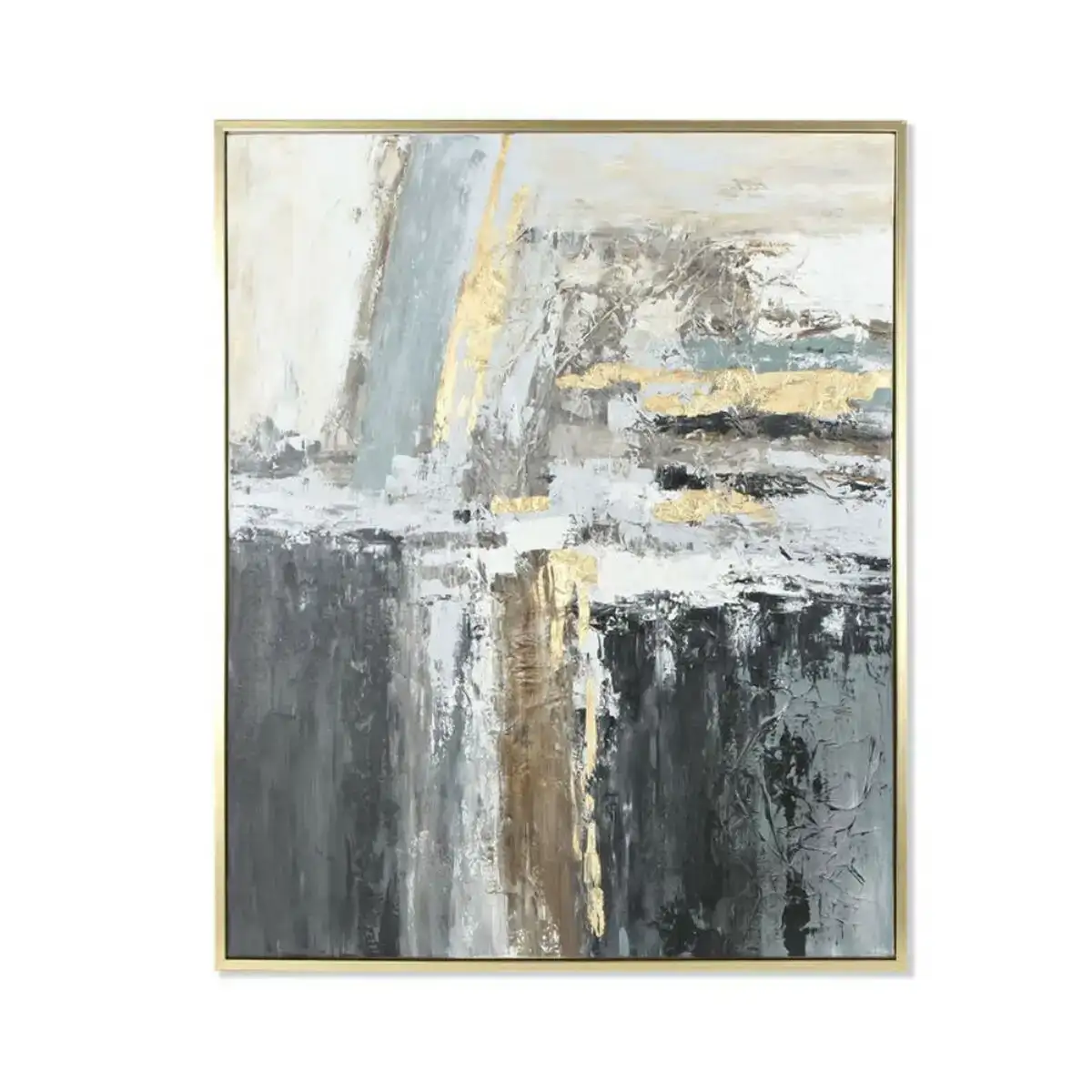 Tableau dkd home decor abstrait moderne 106 x 4 x 131 cm_1125. DIAYTAR COTE D'IVOIRE - Où Chaque Produit est une Promesse de Qualité. Explorez notre boutique en ligne et choisissez des produits qui répondent à vos exigences élevées.