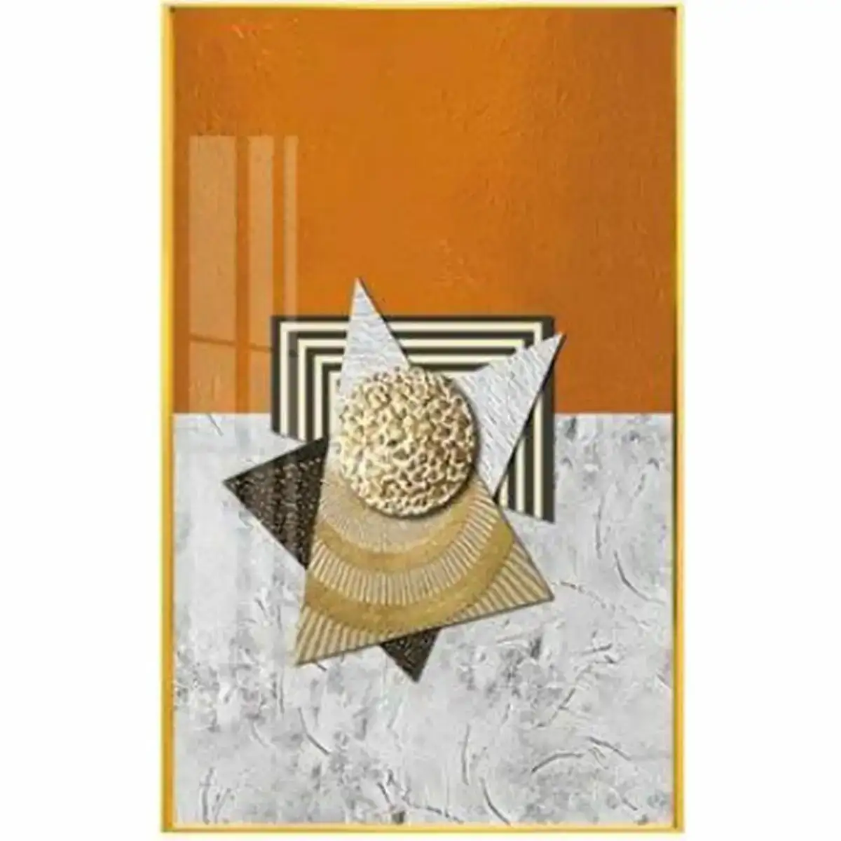 Tableau dkd home decor abstrait moderne 80 x 3 x 120 cm_7426. DIAYTAR COTE D'IVOIRE - Là où Chaque Clic Compte. Parcourez notre boutique en ligne et laissez-vous guider vers des trouvailles uniques qui enrichiront votre quotidien.