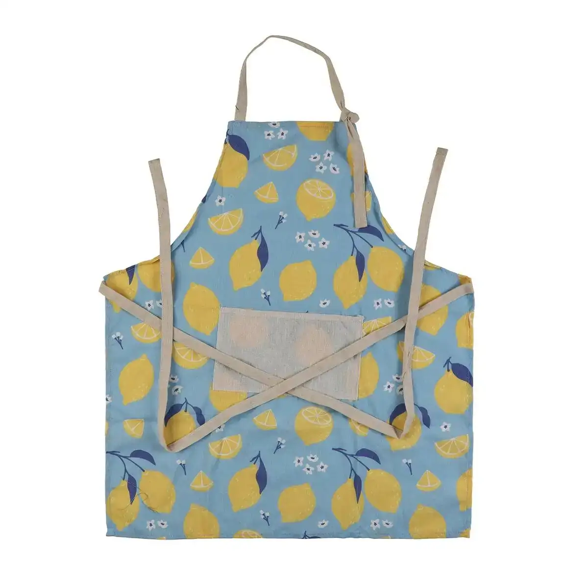Tablier versa limones polyester coton nylon 80 x 70 cm_8129. DIAYTAR COTE D'IVOIRE - L'Art de Choisir, l'Art de Vivre. Parcourez notre boutique en ligne et choisissez parmi des produits de qualité qui ajoutent de l'élégance à votre quotidien.