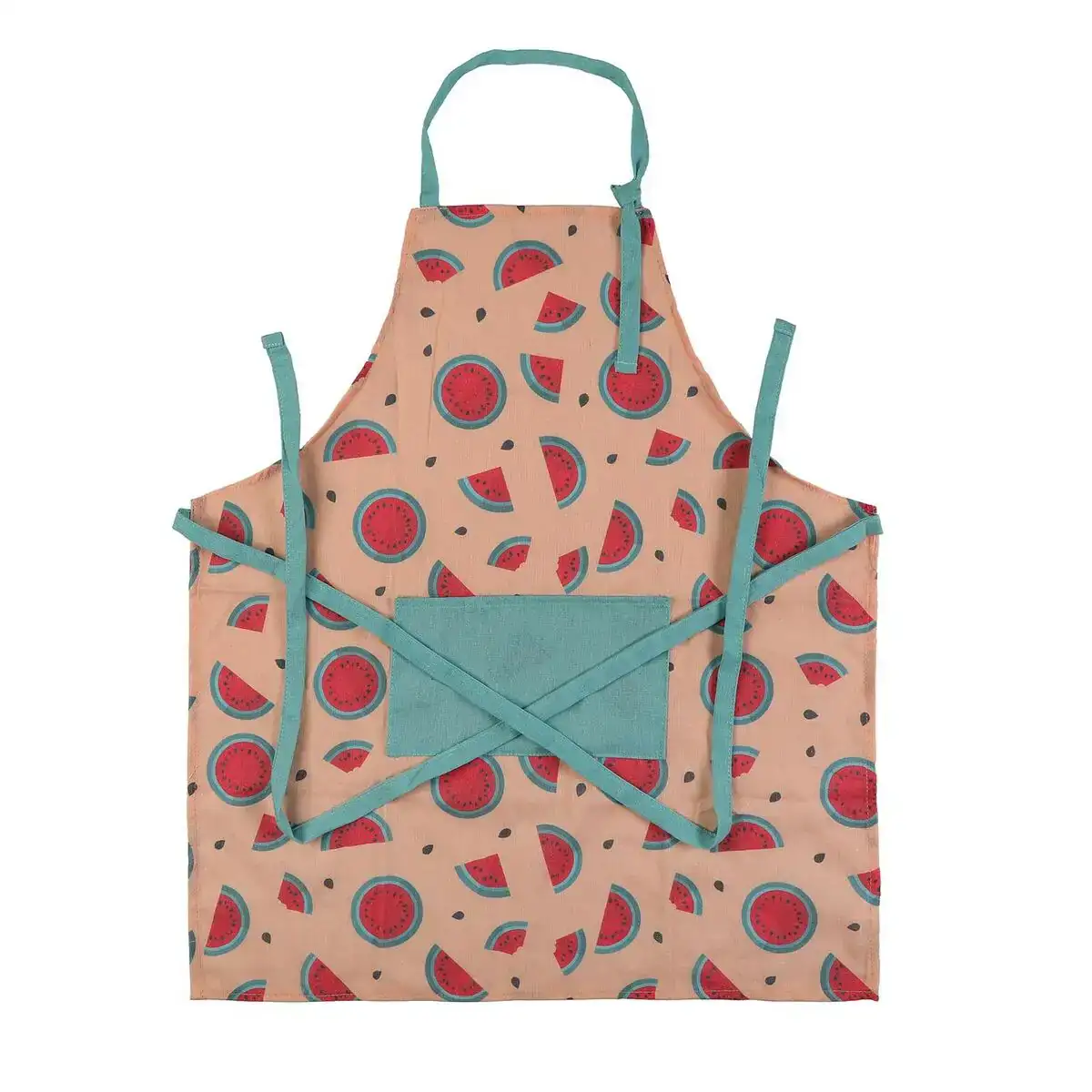 Tablier versa sandia polyester coton nylon 80 x 70 cm_8434. DIAYTAR COTE D'IVOIRE - L'Art de Vivre le Shopping Inspiré. Parcourez notre catalogue et choisissez des produits qui reflètent votre passion pour la beauté et l'authenticité.