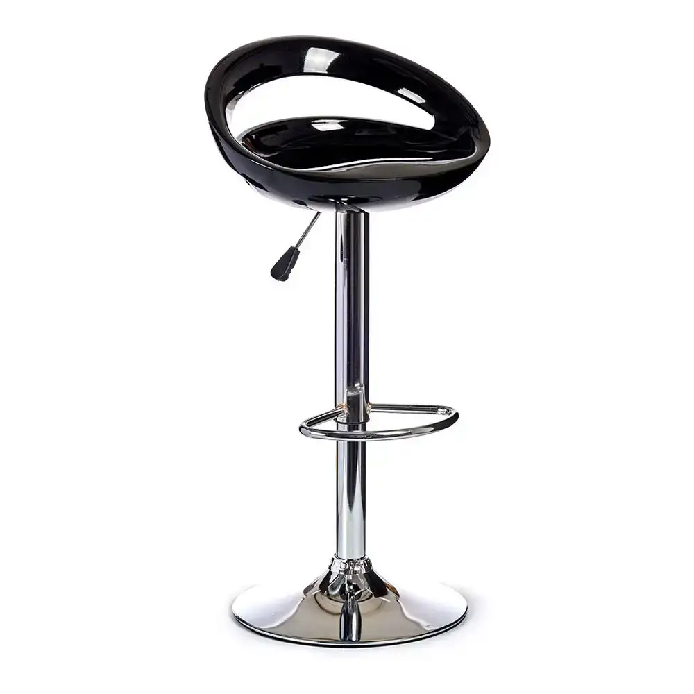 Tabouret Argent Noir