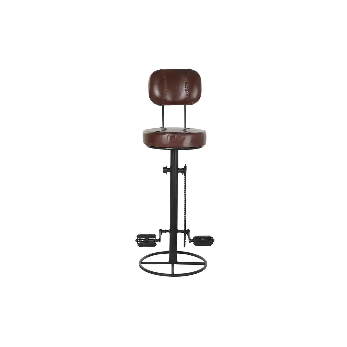 Tabouret dkd home decor 45 x 46 x 118 cm noir me tal marron_3864. DIAYTAR COTE D'IVOIRE - Votre Plateforme Shopping Engagée. Explorez notre catalogue et choisissez des produits qui reflètent notre dévouement envers la qualité et la satisfaction du client.
