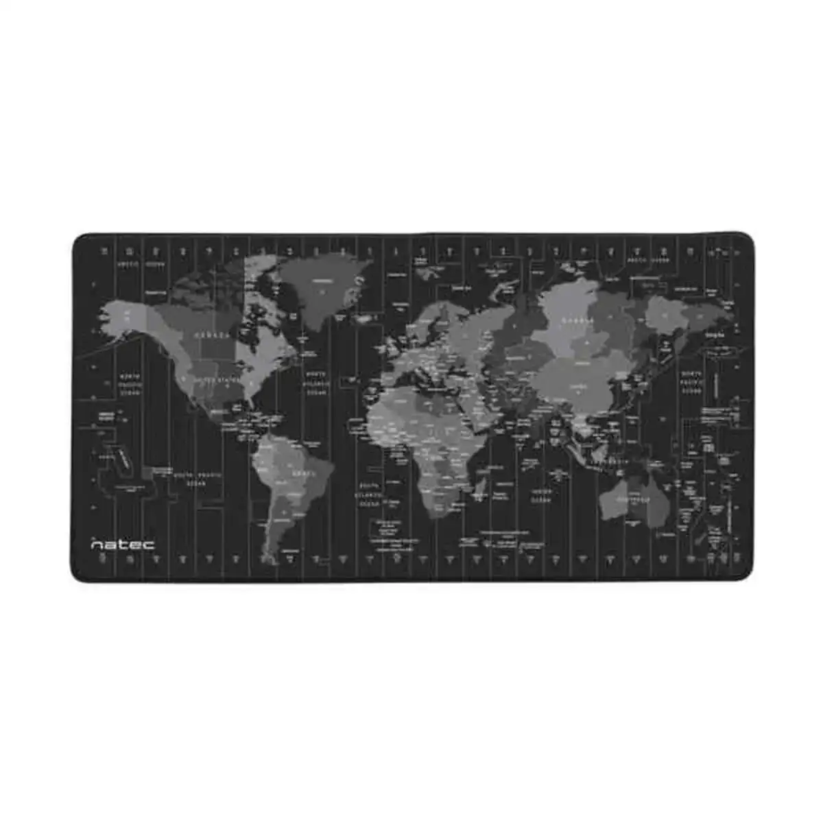 Tapis de souris gaming natec time zone map maxi noir_7228. Bienvenue chez DIAYTAR COTE D'IVOIRE - Où Chaque Produit a son Âme. Découvrez notre gamme et choisissez des articles qui résonnent avec votre personnalité et vos valeurs.