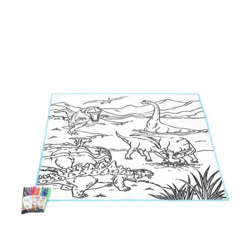 Tapis diy fantastique couleur dinosaures 111354_9494. DIAYTAR COTE D'IVOIRE - L'Art du Shopping Éclairé. Parcourez notre catalogue et choisissez parmi des produits de qualité qui satisferont vos besoins et votre style.
