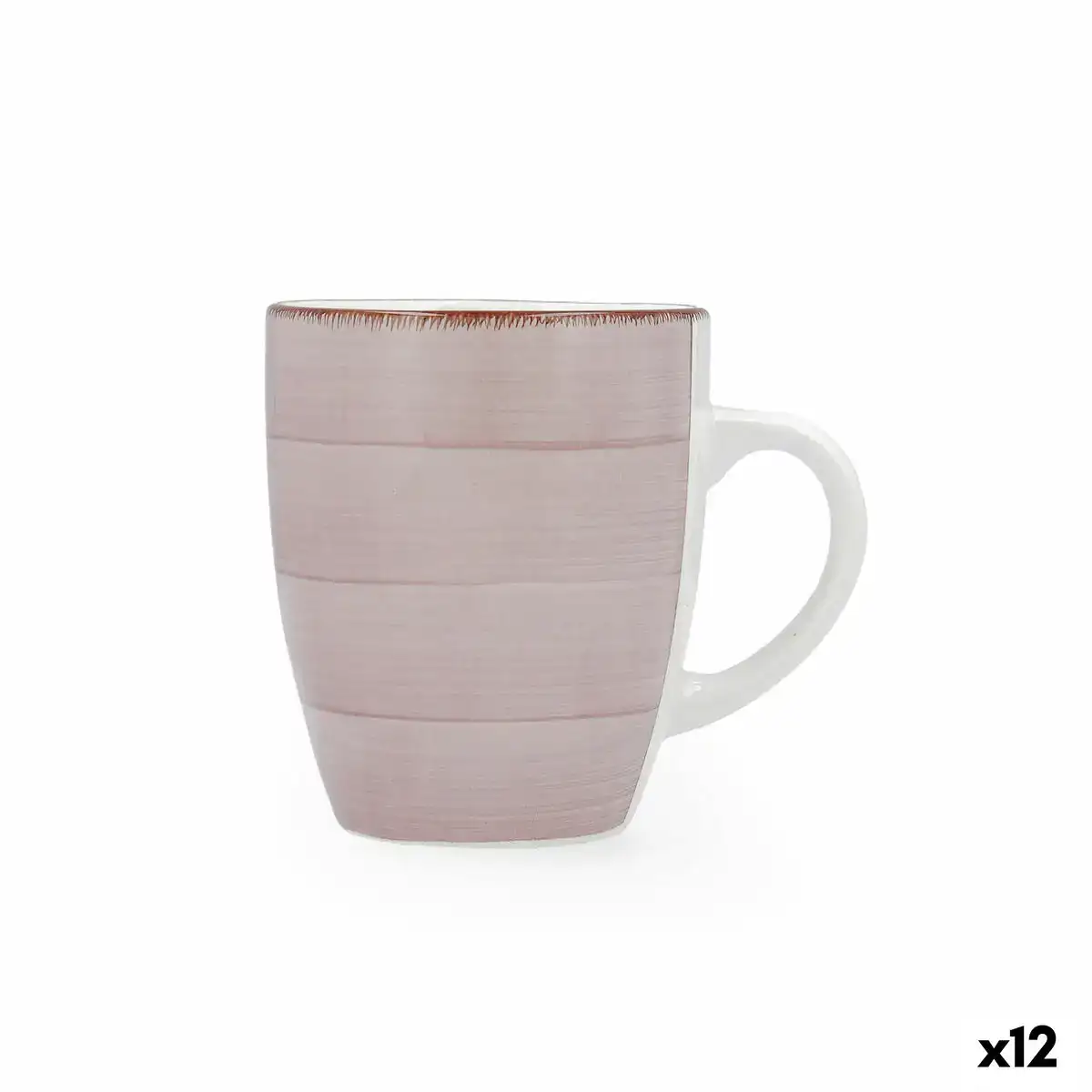 Tasse quid vita morning ce ramique rose 350 ml 12 unite s_2086. DIAYTAR COTE D'IVOIRE - L'Odyssée du Shopping à Votre Portée. Parcourez notre boutique en ligne et partez à la découverte d'articles qui rendront chaque jour spécial.