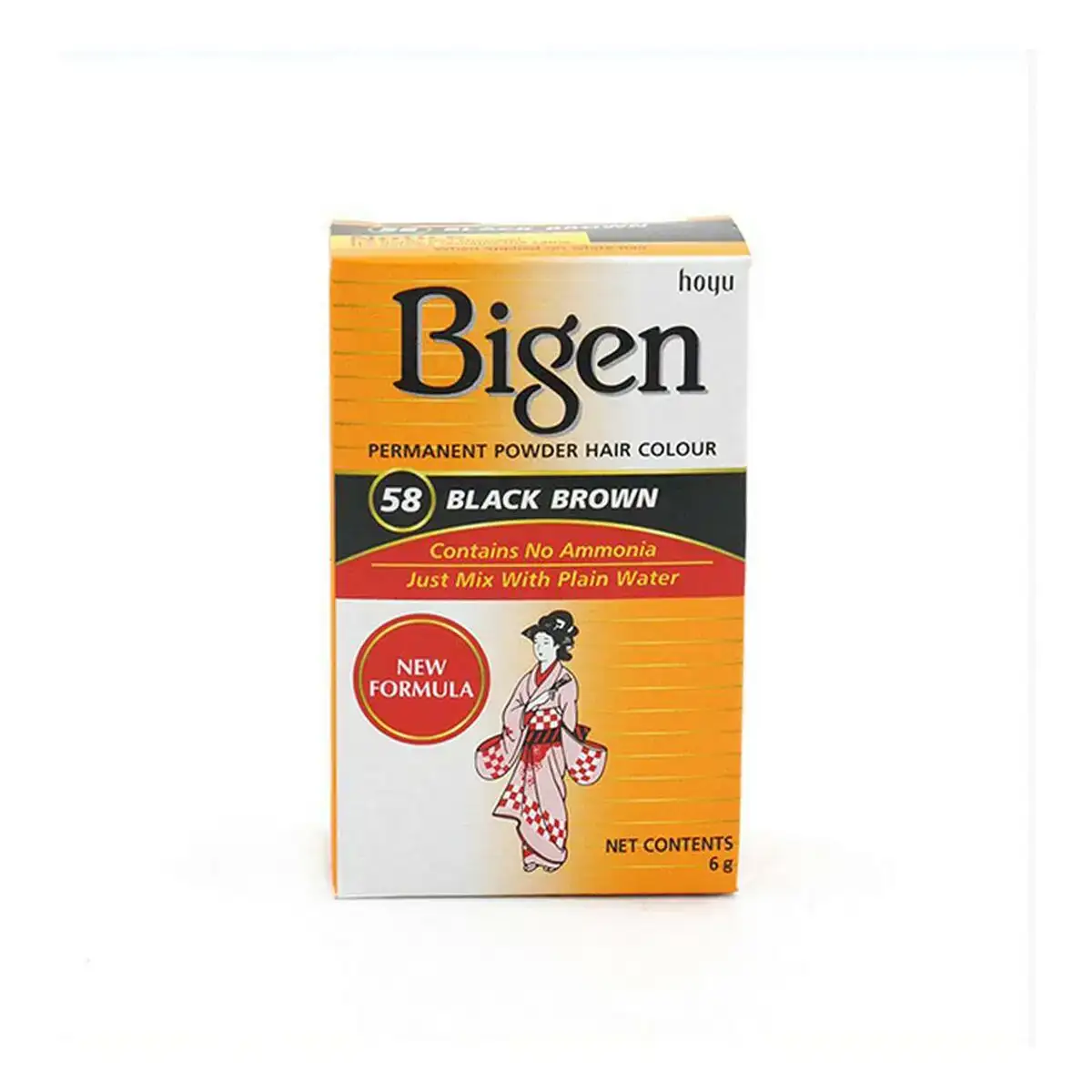 Teinture permanente bigen no58 brun noir 6 gr_6061. DIAYTAR COTE D'IVOIRE - Où le Shopping Devient une Aventure Culturelle. Plongez dans notre univers de produits qui célèbrent l'héritage et l'artisanat du Côte d'Ivoire.