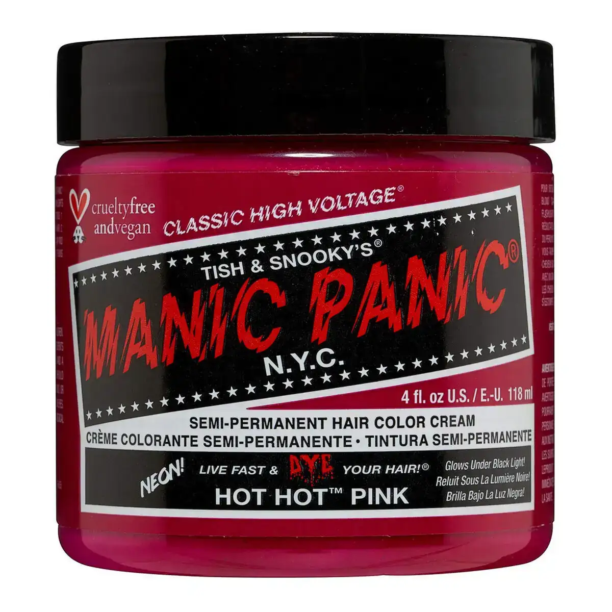 Teinture permanente classic manic panic hot hot pink 118 ml_3274. DIAYTAR COTE D'IVOIRE - Où l'Élégance Rencontré l'Accessibilité. Parcourez notre catalogue et trouvez des produits qui apportent une touche de sophistication à votre vie quotidienne sans compromettre votre budget.