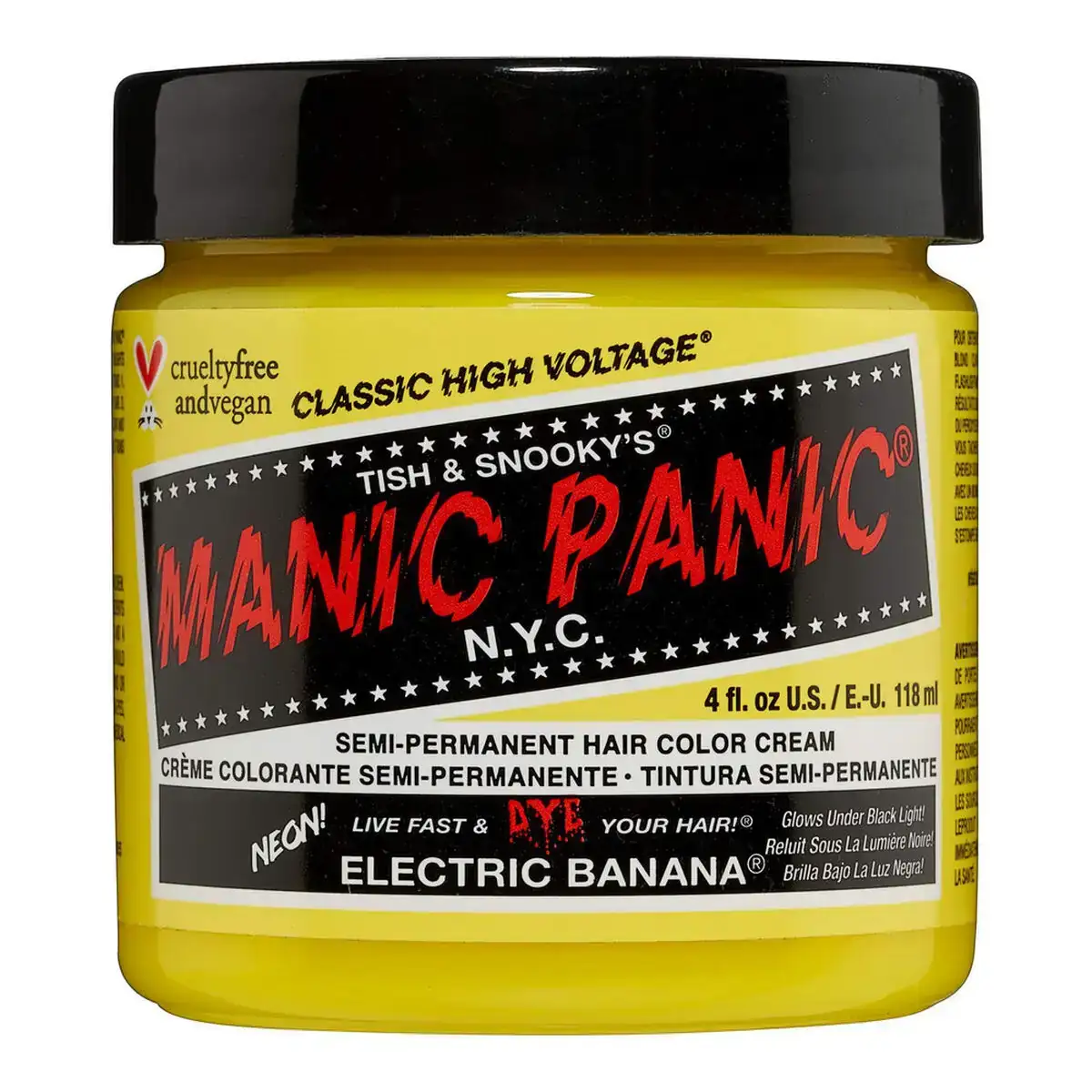 Teinture permanente classique manic panic hcr 11012 banane e lectrique 118 ml_5509. DIAYTAR COTE D'IVOIRE - L'Art du Shopping Éclairé. Naviguez à travers notre plateforme intuitive et découvrez une variété d'articles soigneusement sélectionnés pour répondre à vos besoins et à vos envies.