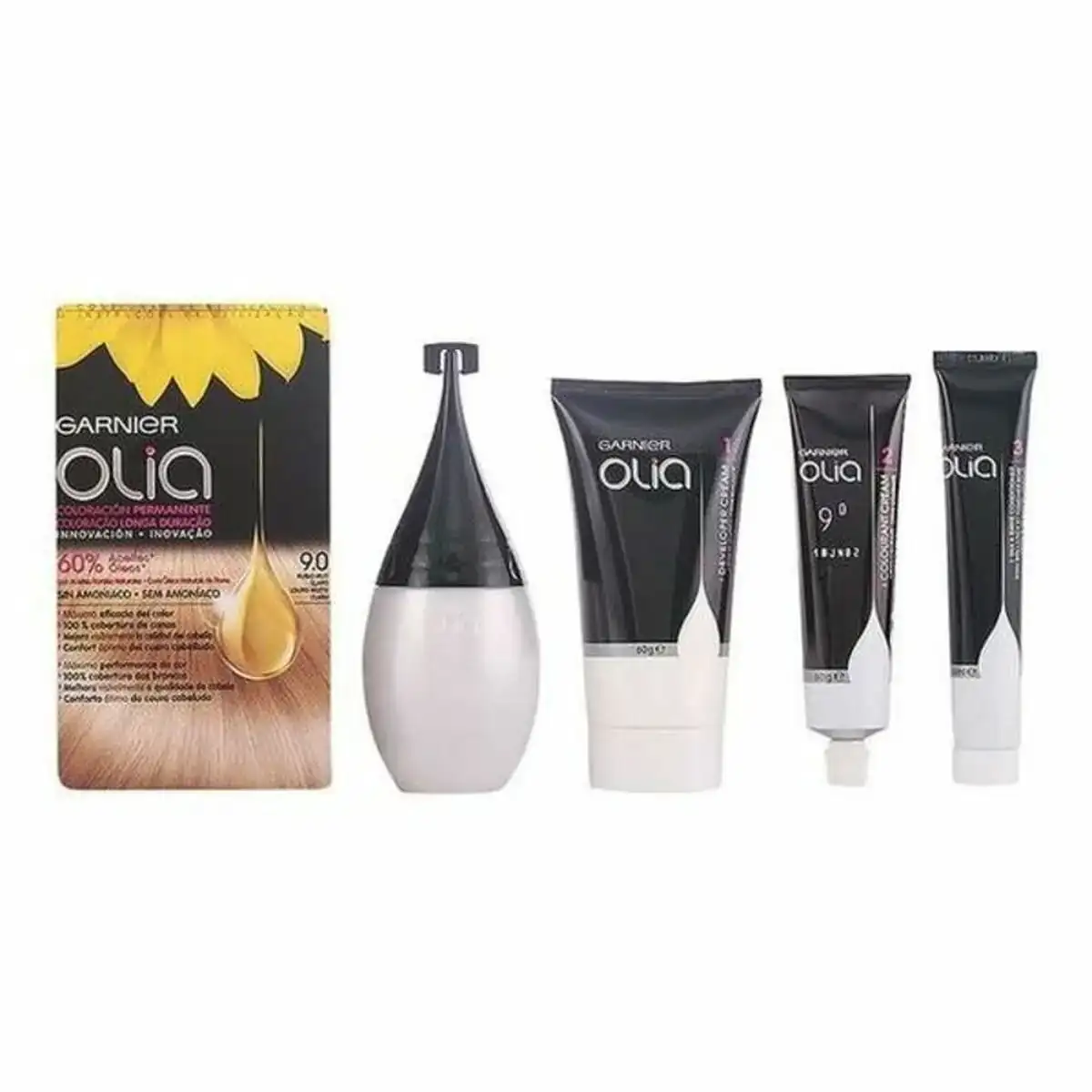 Teinture sans ammoniaque olia garnier 3600541235229 blond tre s clair_5069. DIAYTAR COTE D'IVOIRE - L'Univers de l'Élégance Accessible. Plongez dans notre catalogue et choisissez des produits qui allient sophistication et accessibilité pour un shopping exquis.