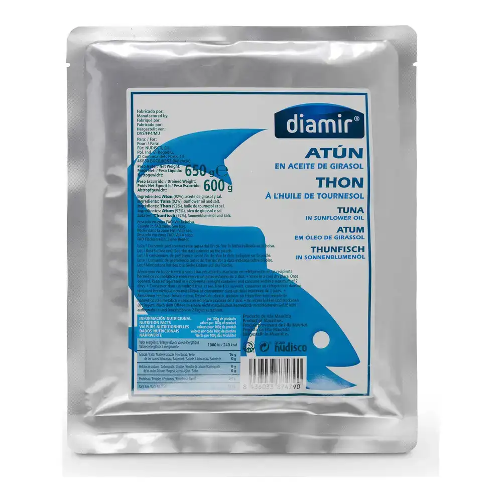 Thon a l huile de tournesol diamir 650 g_1269. DIAYTAR COTE D'IVOIRE - Là où la Découverte est au Rendez-vous. Plongez dans notre catalogue et trouvez des articles qui éveilleront votre curiosité et élargiront vos horizons.