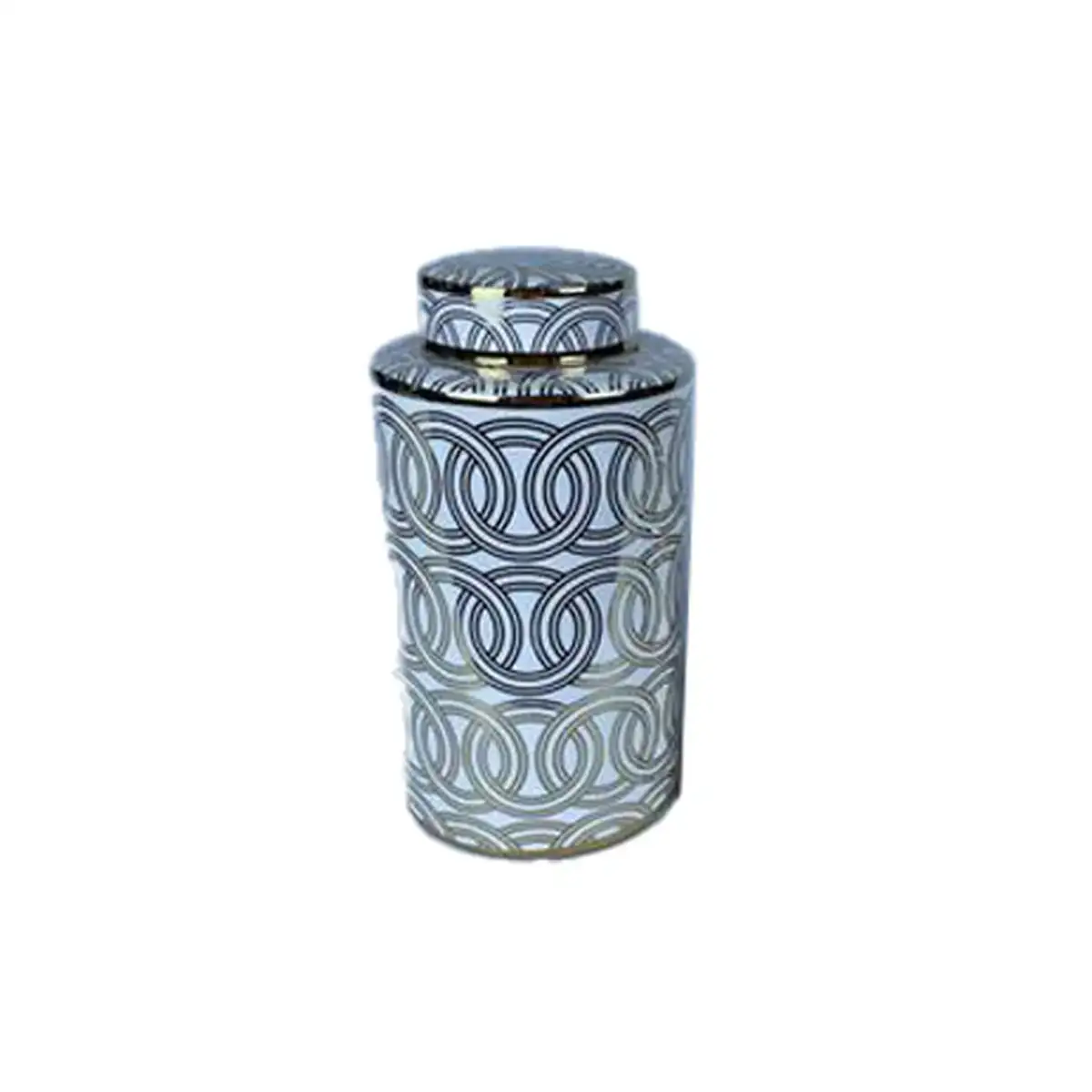 Tibor dkd home decor porcelaine or blanc oriental ge ome trique 16 x 16 x 30 cm_1655. DIAYTAR COTE D'IVOIRE - Où Choisir est une Découverte. Parcourez notre catalogue et trouvez des articles qui éveillent votre curiosité et enrichissent votre expérience shopping.