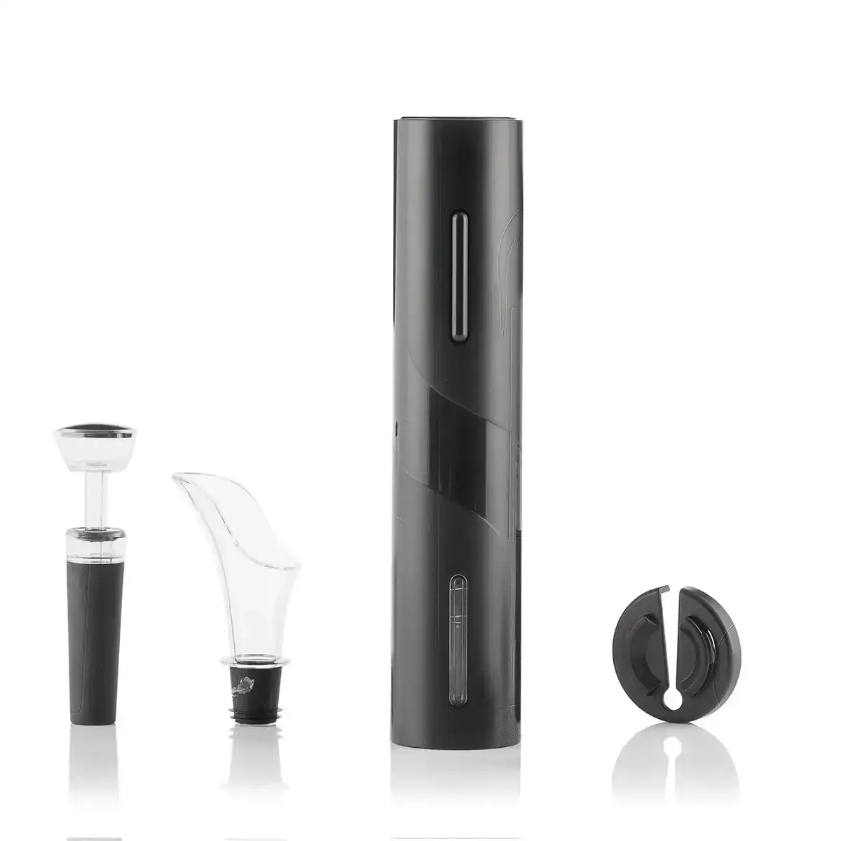 Tire bouchon e lectrique avec accessoires pour le bouchage du vin innovagoods_2868. Bienvenue chez DIAYTAR COTE D'IVOIRE - Où Choisir Rime avec Découvrir. Plongez dans notre catalogue et trouvez des produits qui révèlent la diversité et la richesse culturelle du Côte d'Ivoire.