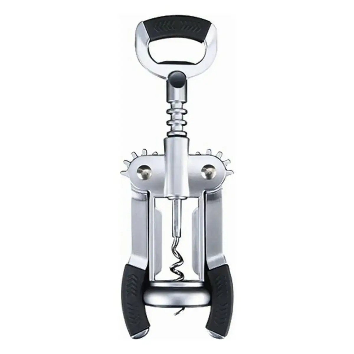 Tire bouchon masterpro wings acier inoxydable argent_4611. Bienvenue chez DIAYTAR COTE D'IVOIRE - Où Chaque Achat est un Geste d'Amour. Découvrez notre sélection minutieuse et choisissez des articles qui témoignent de votre passion.