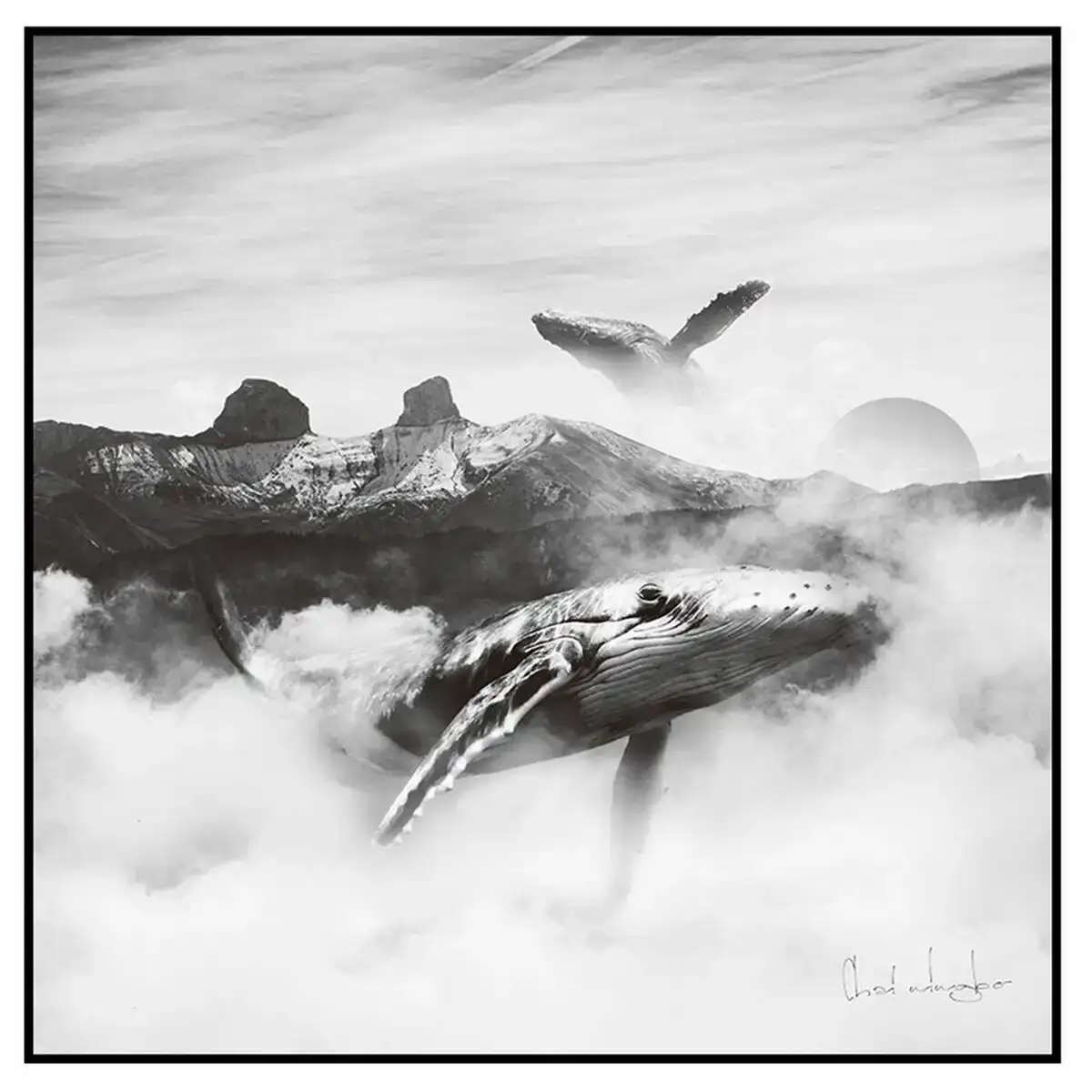 Toile 80 x 2 5 x 80 cm baleine_6137. DIAYTAR COTE D'IVOIRE - Là où Choisir est une Affirmation de Style. Naviguez à travers notre boutique en ligne et choisissez des produits qui vous distinguent et vous valorisent.