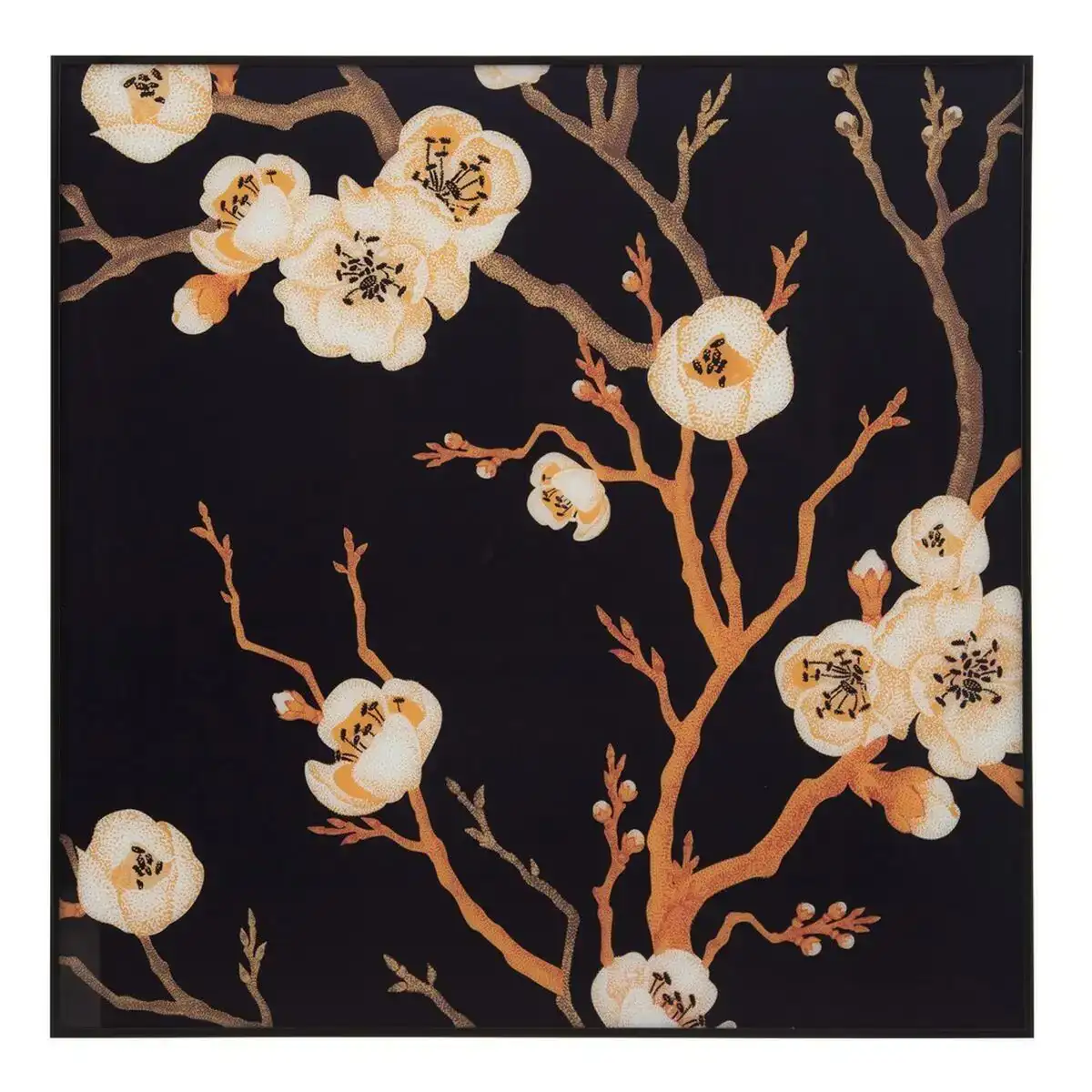 Toile 80 x 2 5 x 80 cm fleurs_6013. DIAYTAR COTE D'IVOIRE - Où Chaque Détail Fait la Différence. Parcourez notre sélection soignée et choisissez des articles qui rehaussent votre quotidien, du fonctionnel à l'esthétique.