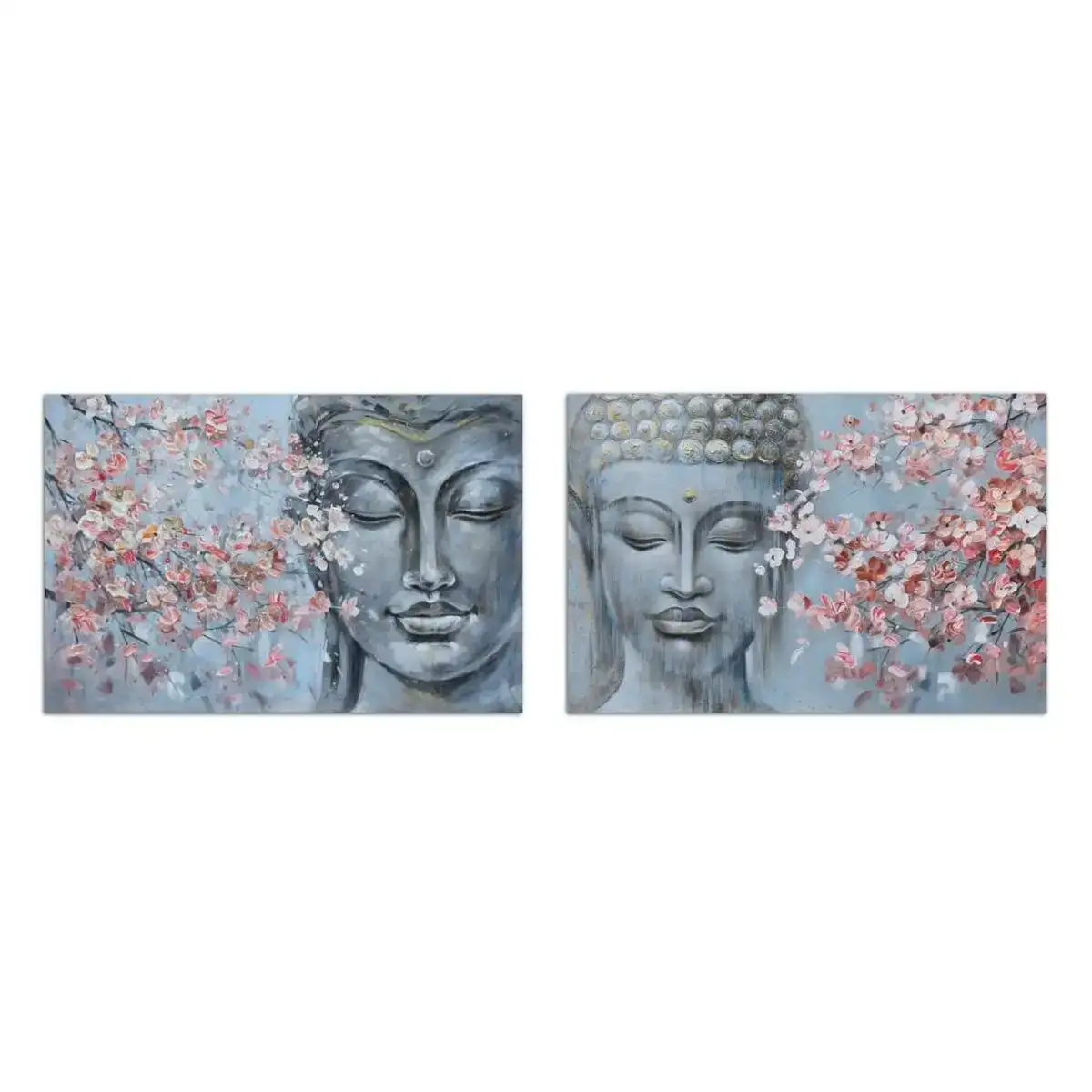 Toile dkd home decor 120 x 2 8 x 80 cm bouddha oriental 2 unite s_9086. DIAYTAR COTE D'IVOIRE - Où le Shopping Devient une Aventure Culturelle. Plongez dans notre univers de produits qui célèbrent l'héritage et l'artisanat du Côte d'Ivoire.