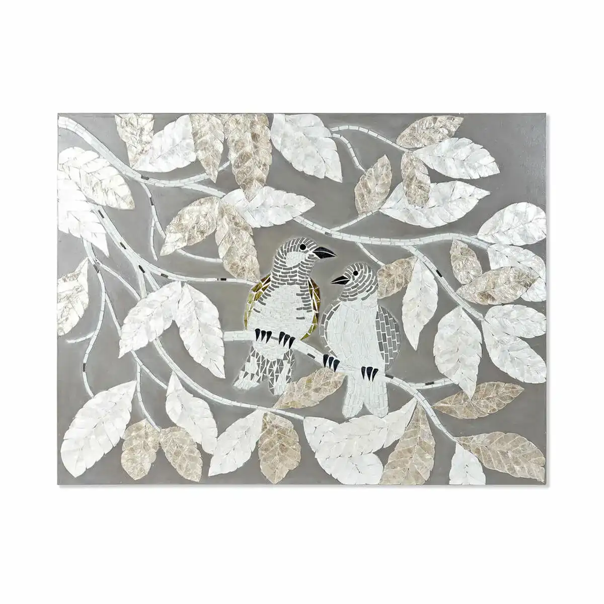 Toile dkd home decor crystal sheets mdf wood 90 x 4 x 70 cm_2405. DIAYTAR COTE D'IVOIRE - Votre Destination Shopping Éthique. Parcourez notre gamme et choisissez des articles qui respectent l'environnement et les communautés locales.