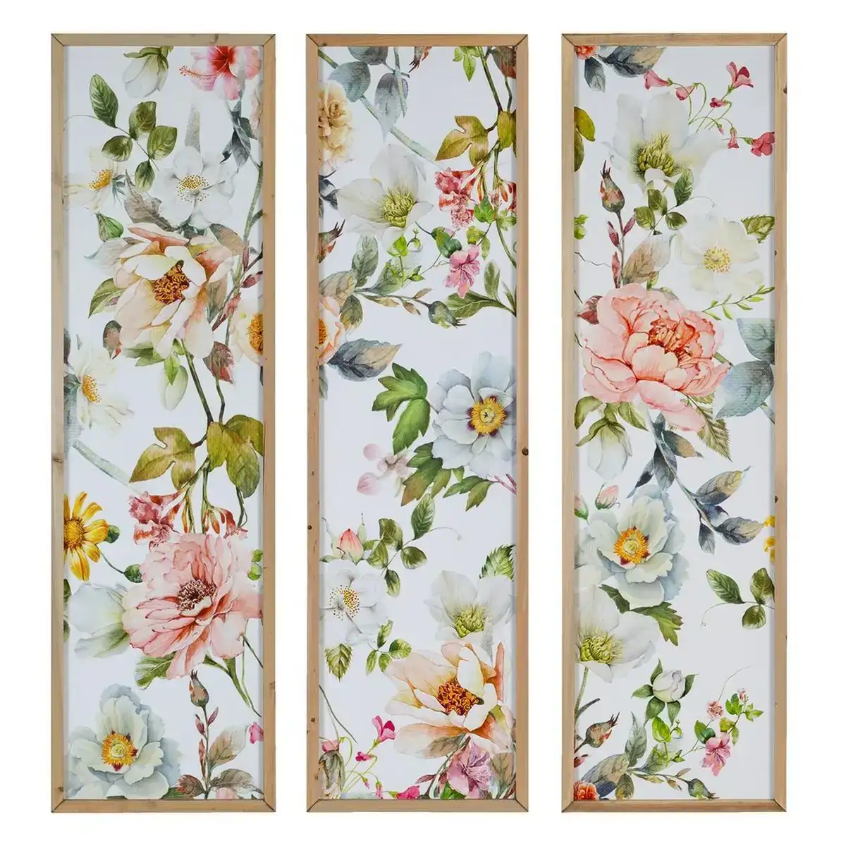 Toile fleurs 102 x 1 8 x 120 cm 3 unite s_2460. DIAYTAR COTE D'IVOIRE - Là où Chaque Achat a du Sens. Explorez notre gamme et choisissez des produits qui racontent une histoire, du traditionnel au contemporain.