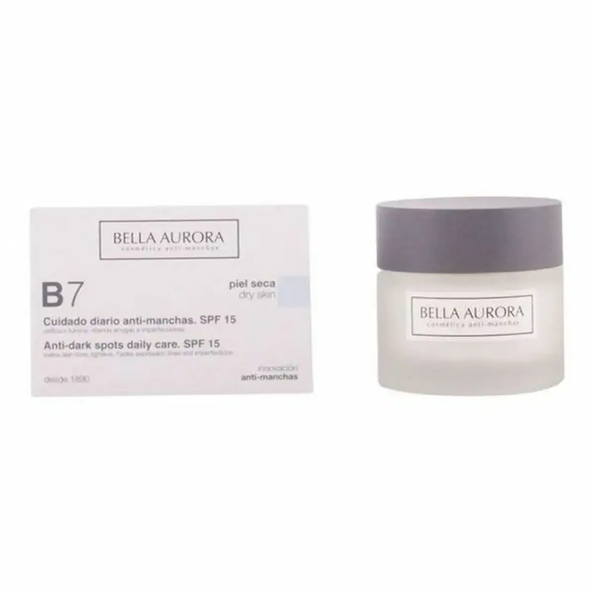 Traitement anti taches brunes bella aurora b7 spf 15 50 ml_4628. Bienvenue sur DIAYTAR COTE D'IVOIRE - Là où le Shopping Devient une Aventure. Explorez notre catalogue et dénichez des trésors qui élargiront votre horizon shopping.