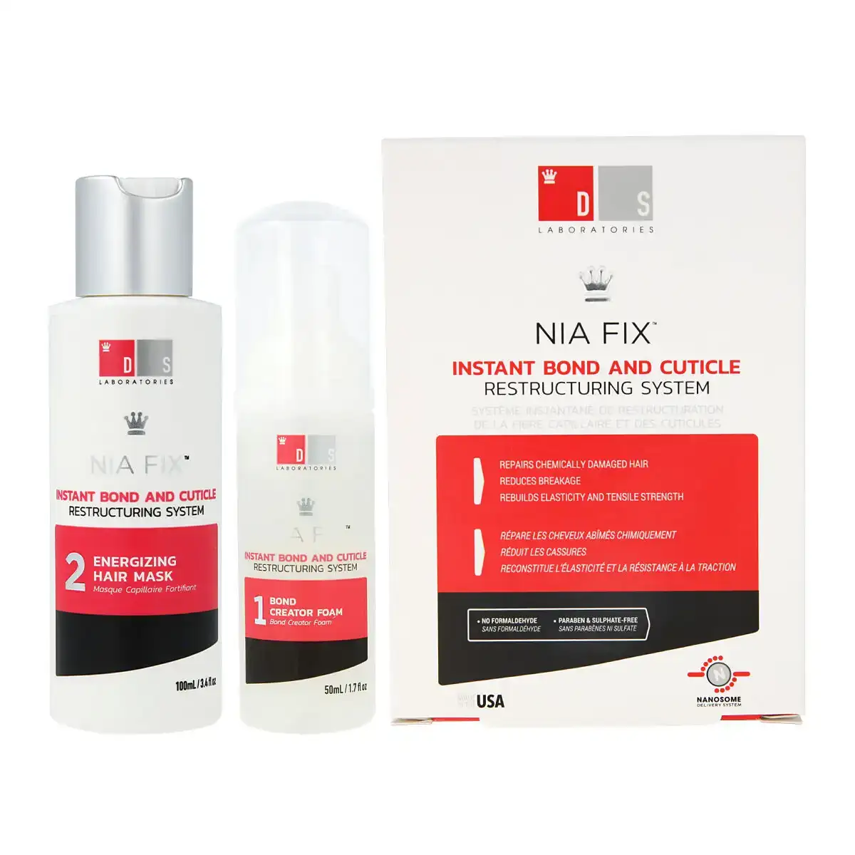 Traitement reconstruction capillaire ds laboratories nia fix_1358. DIAYTAR COTE D'IVOIRE - Là où la Diversité Rencontre la Qualité. Parcourez notre gamme complète et trouvez des produits qui incarnent la richesse et l'unicité du Côte d'Ivoire.