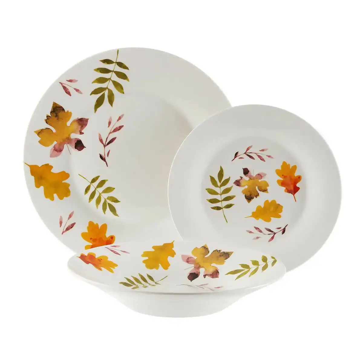 Vaisselle versa aia feuilles porcelaine 18 pie ces_5775. DIAYTAR COTE D'IVOIRE - Votre Pass vers la Découverte. Explorez notre boutique en ligne et plongez dans un voyage à travers des produits authentiques et contemporains, tous réunis sous un même toit.