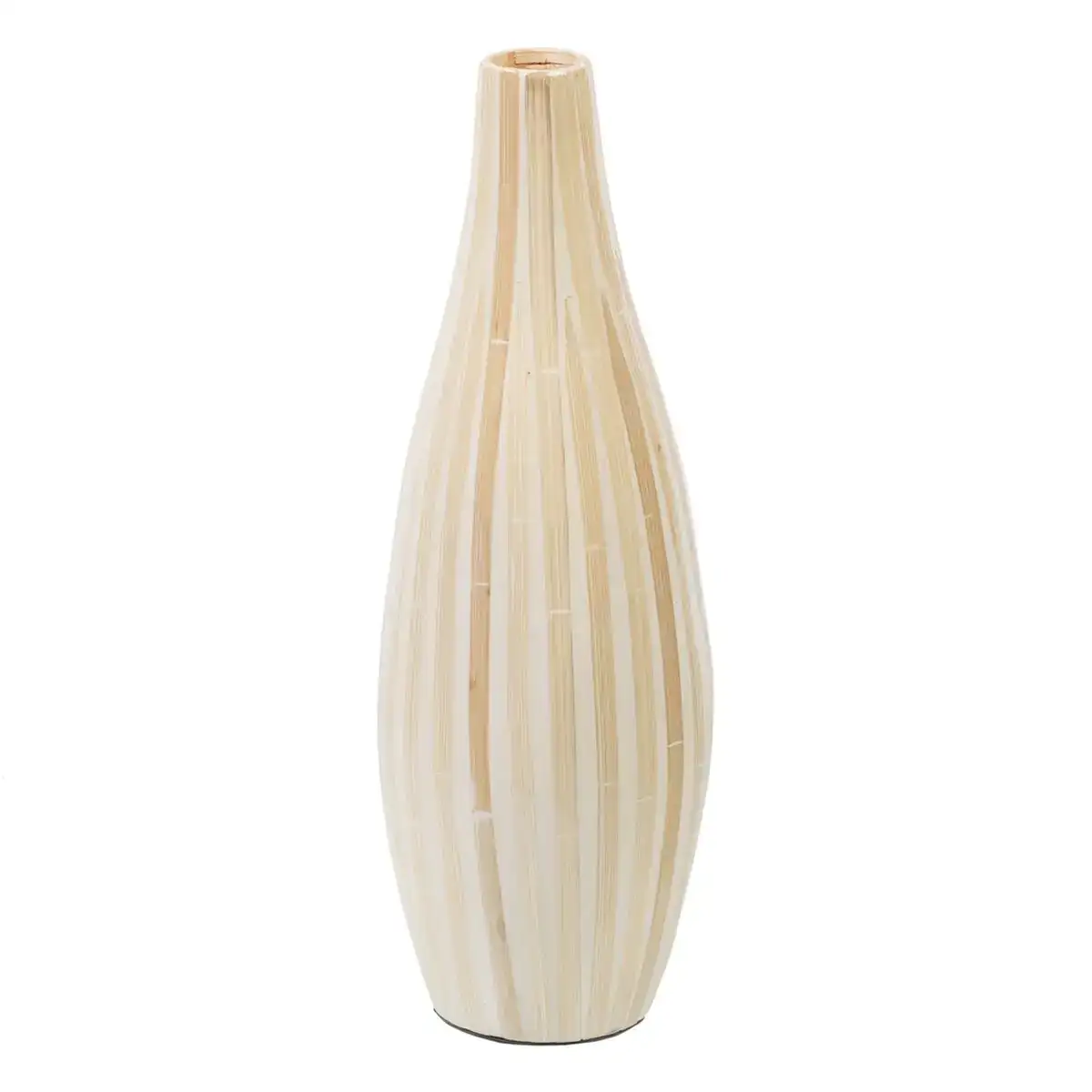 Vase 15 x 15 x 44 cm bambou beige_2407. DIAYTAR COTE D'IVOIRE - Où la Qualité et la Diversité Fusionnent. Explorez notre boutique en ligne pour découvrir une gamme variée de produits qui incarnent l'excellence et l'authenticité.