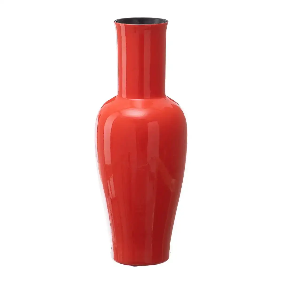 Vase 18 x 18 x 46 5 cm ce ramique orange_1584. Entrez dans l'Univers de DIAYTAR COTE D'IVOIRE - Où la Tradition S'unit à la Modernité. Explorez notre sélection pour trouver des produits qui allient héritage et innovation.