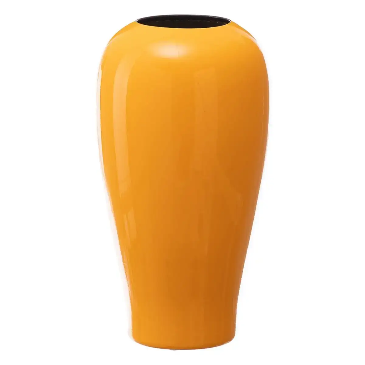 Vase 21 5 x 21 5 x 41 cm ce ramique jaune_7261. DIAYTAR COTE D'IVOIRE - Votre Univers Shopping Éclectique. Explorez nos offres variées et découvrez des articles qui embrassent la diversité et la polyvalence de vos besoins.