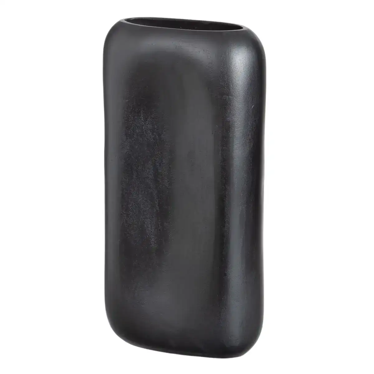 Vase 23 x 7 x 45 cm me tal noir_9655. DIAYTAR COTE D'IVOIRE - Où la Mode et le Confort se Rencontrent. Plongez dans notre univers de produits et trouvez des articles qui vous habillent avec style et aisance.