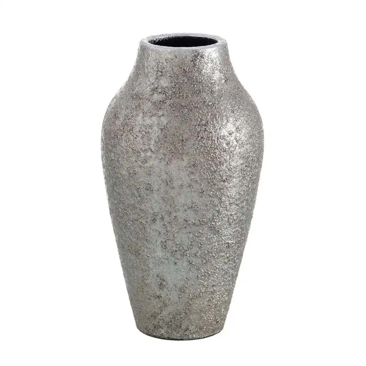 Vase ce ramique argent 19 x 19 x 30 cm_8499. DIAYTAR COTE D'IVOIRE - Votre Source de Découvertes Shopping. Naviguez à travers nos catégories et découvrez des articles qui vous surprendront et vous séduiront.